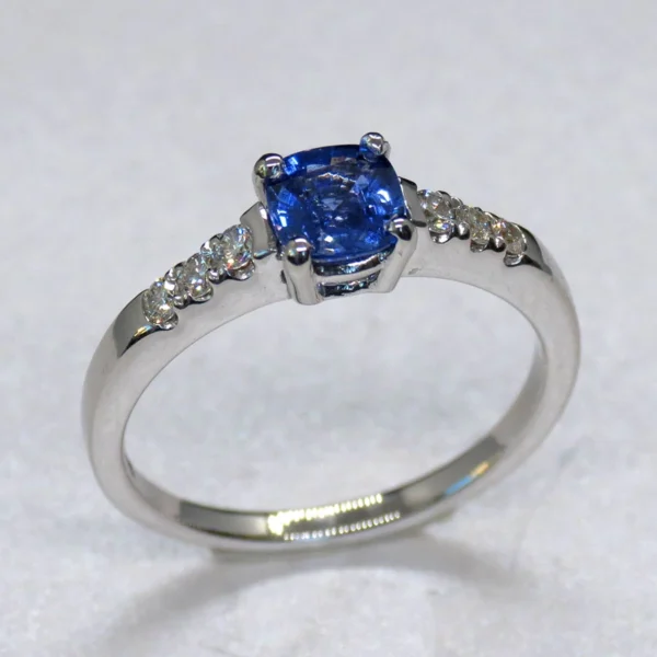 White Gold Ring 18.03K - Image 9