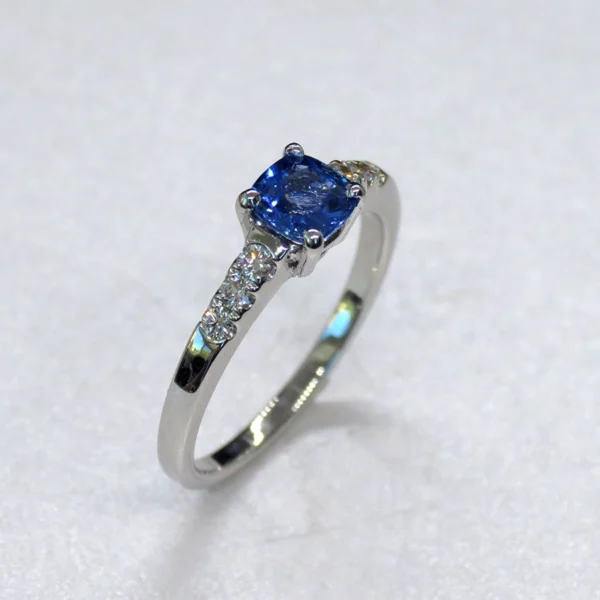 White Gold Ring 18.03K - Image 6