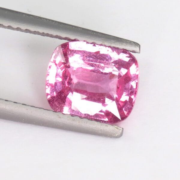Natural Pink Sapphire 2.53 ct Cushion Cut Eye Clean Gemstone