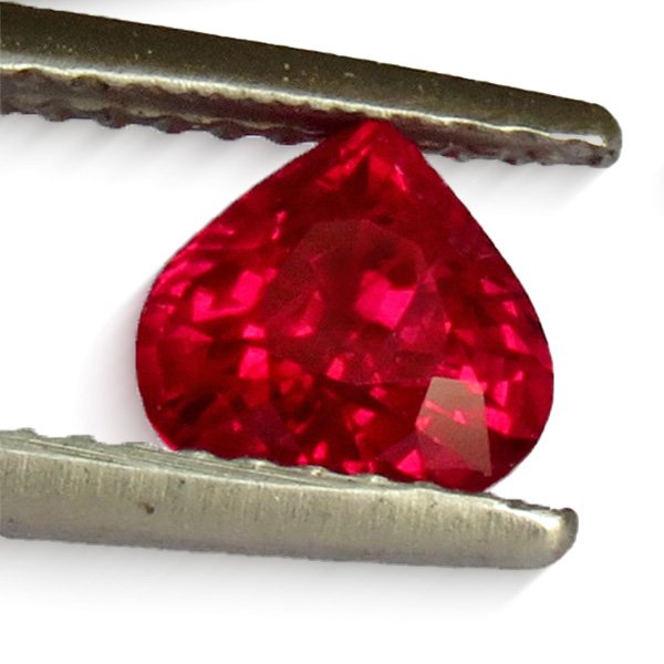 1.09 ct GIA Certified Ruby – Heart, Pigeon Blood Burma (Heated, Minor Residues) - Image 5