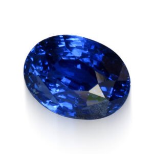 GIA Certified 3.57 ct Oval Royal Blue Sapphire